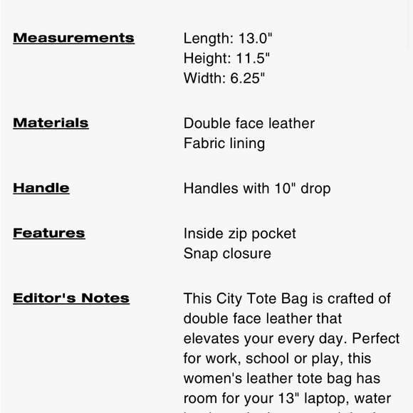 Coach City Tote Bag - Picture 9 of 12